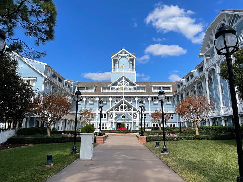 Beach club and yacht club resort at Walt Disney World