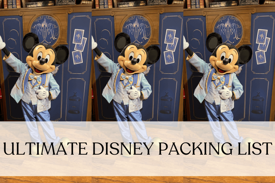 11 Must-Have items for your Ultimate Disney Packing List