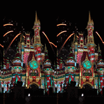 Mickey Very Merry Christmas Party Fireworks Castle 50