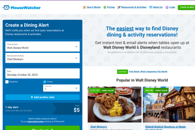 3 of the BEST Disney Dining Reservation Finder Services You Need to Use