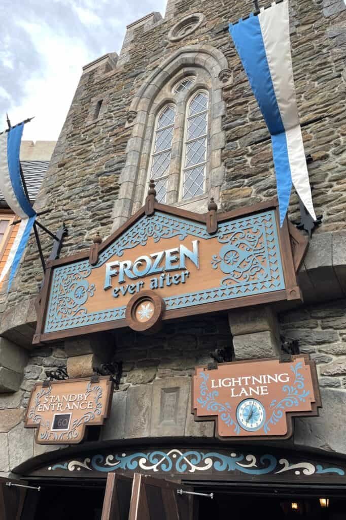 Frozen Ever After Lightning Lane