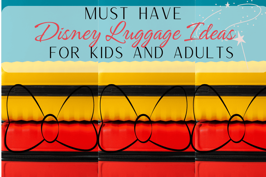 From Mickey to Moana: Explore Awesome Disney Luggage Ideas for Kids and ...