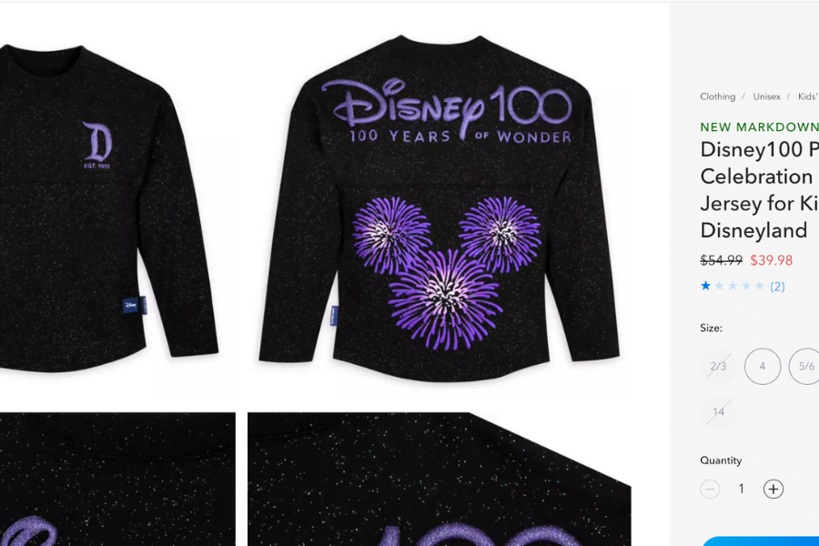 Disney Spirit Jersey Disney 100