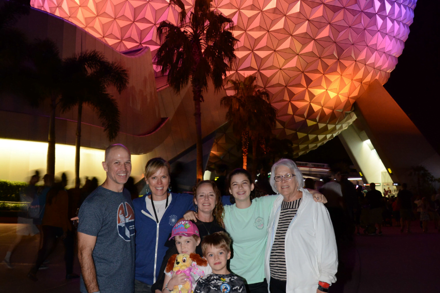 Epcot spaceship earth