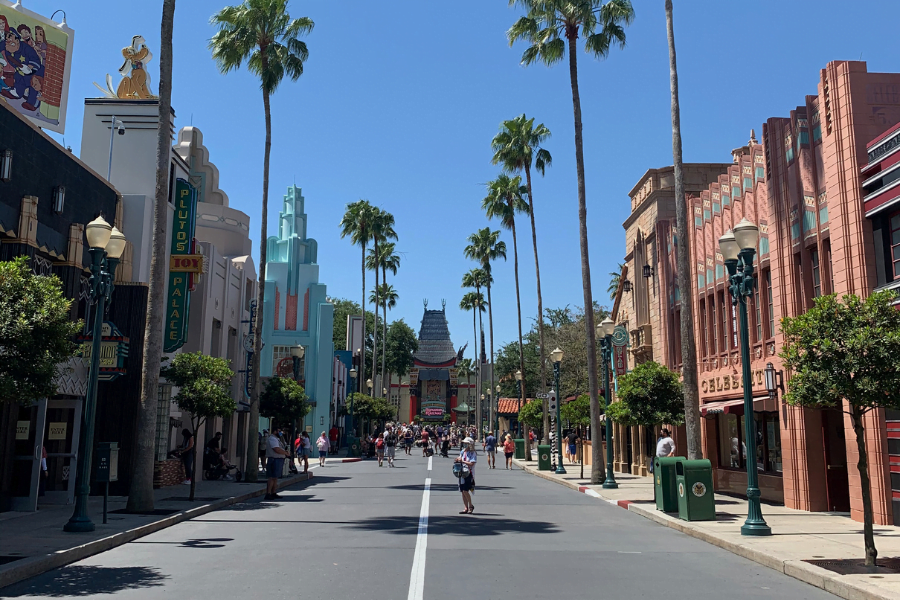 hollywood boulevard at hollywood studios