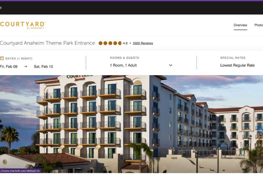 disneyland hotels with family suites courtyard inn