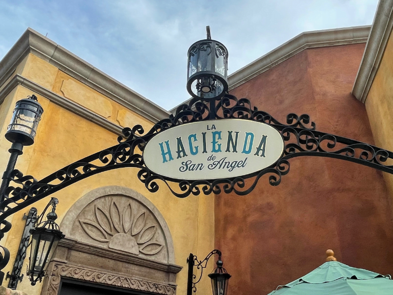 la hacienda de san angel Epcot Dining Mexico Pavilion