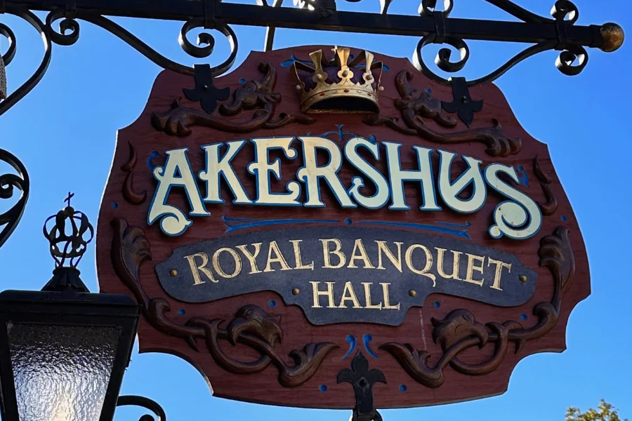 Akershus Royal banquet hall at Epcot at Walt Disney World