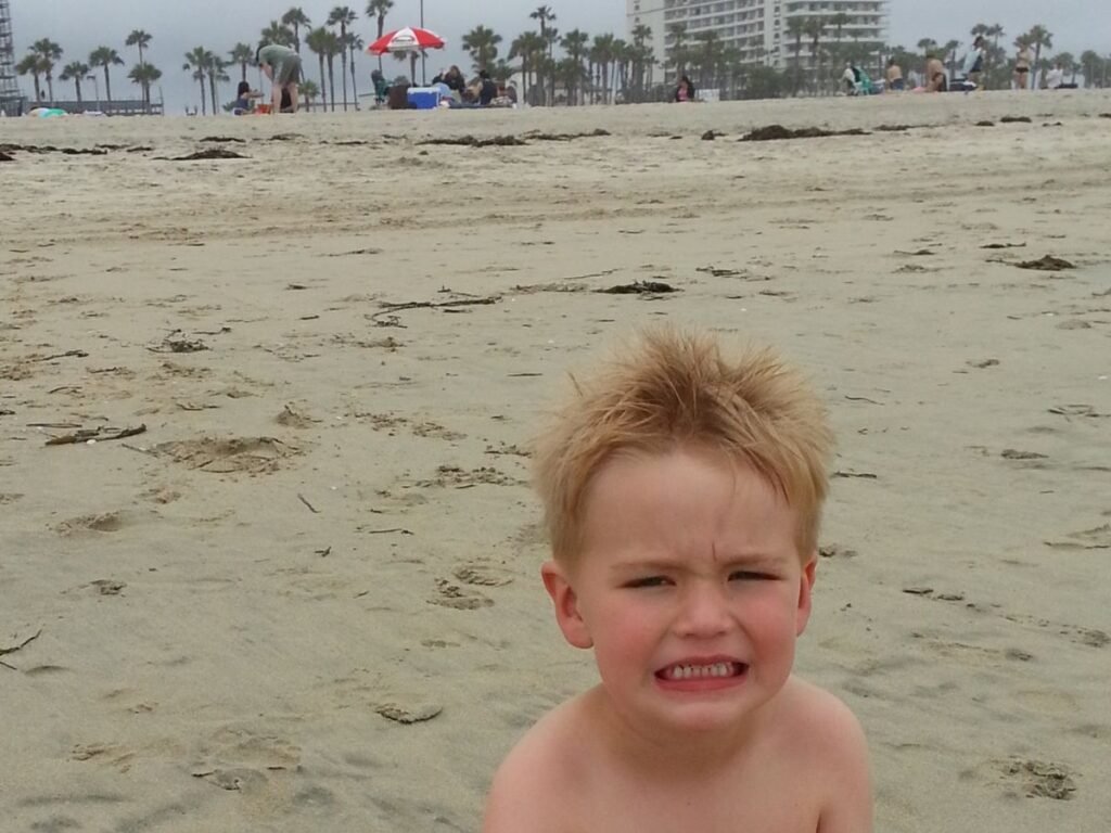 Huntington Beach family friendly beach near Disneyland California