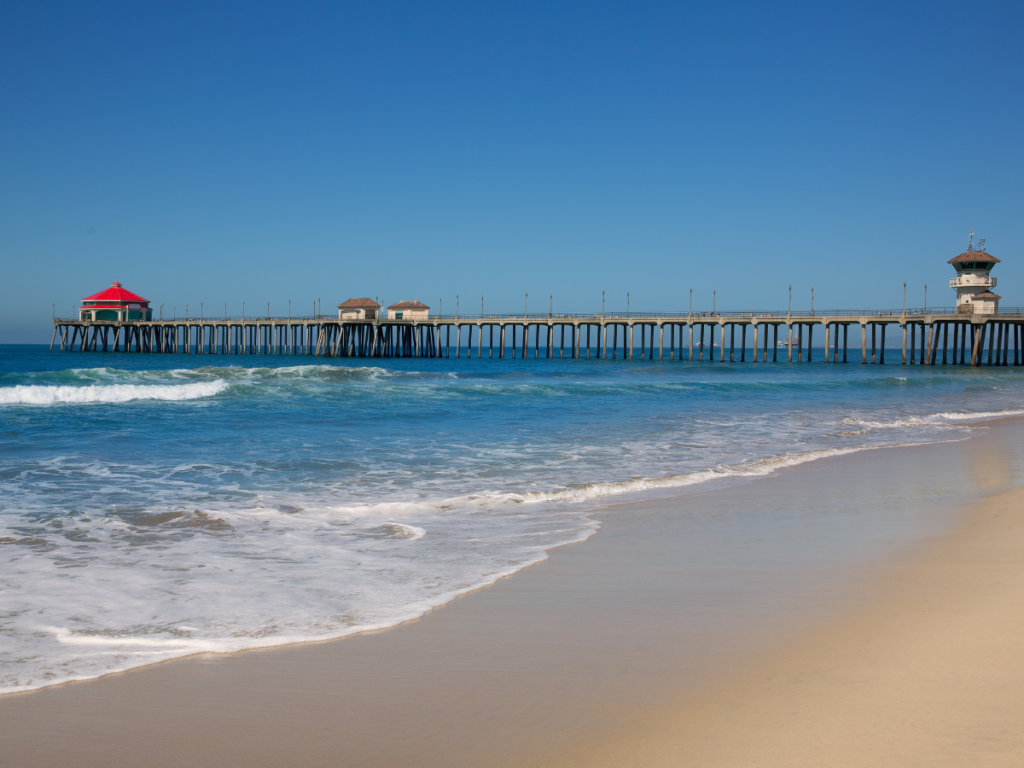 Huntington Beach Pier Southern California