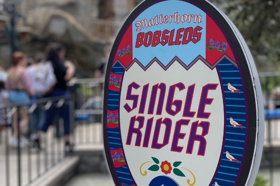 Matterhorn Bobsleds Single Rider