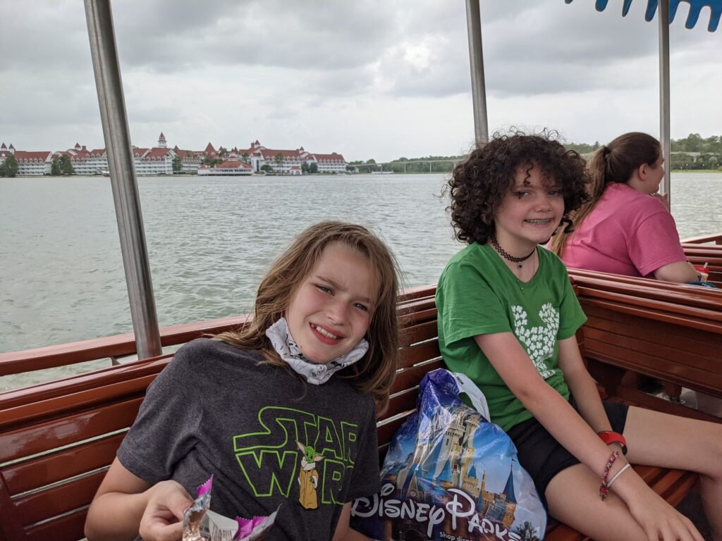 fort wilderness water taxi kids