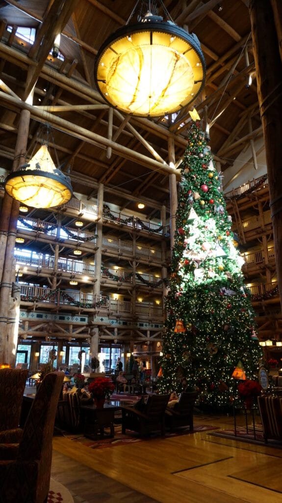Disney vacation club availability, wilderness lodge christmas tree best disney resorts at christmas