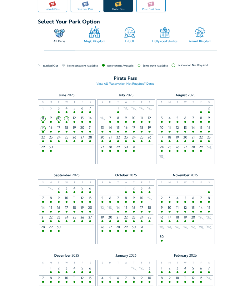 disney world annual pass blockout dates, price increase 2025