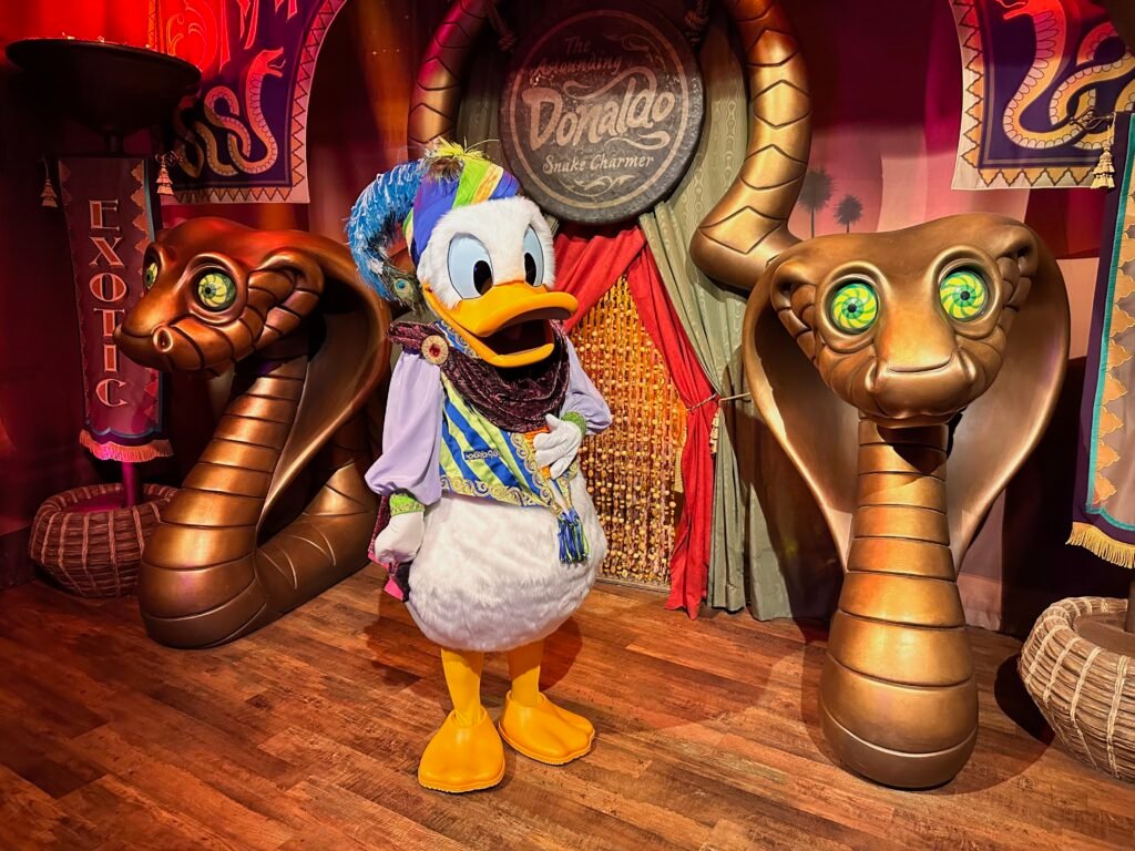 Donald duck storybook circus